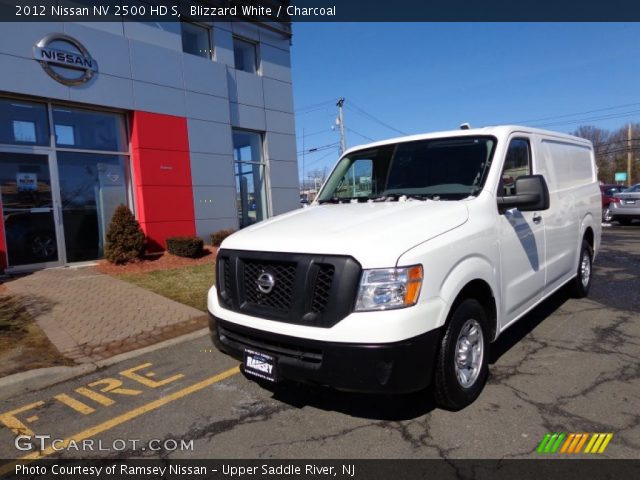 2012 Nissan NV 2500 HD S in Blizzard White
