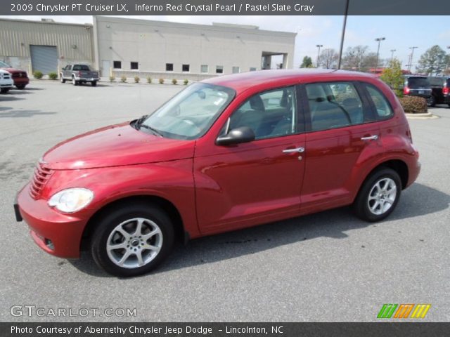 2009 Chrysler PT Cruiser LX in Inferno Red Crystal Pearl
