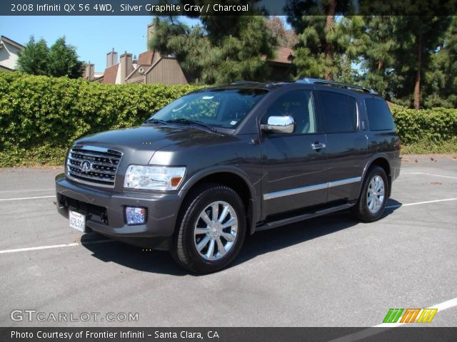 2008 Infiniti QX 56 4WD in Silver Graphite Gray