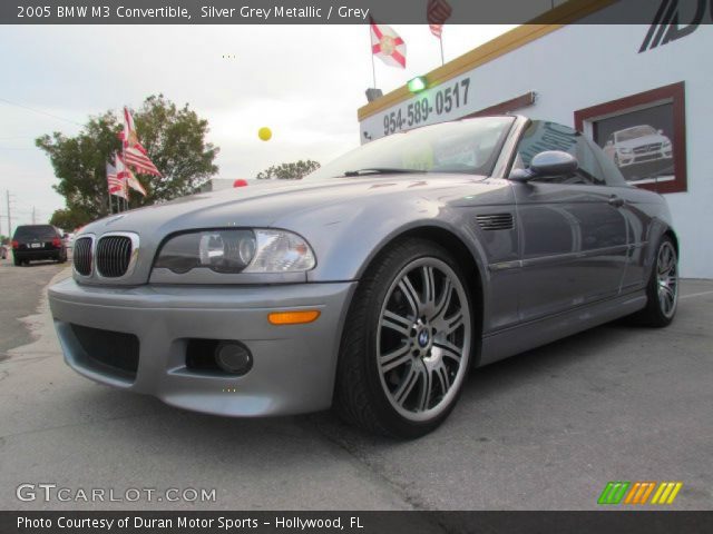 2005 BMW M3 Convertible in Silver Grey Metallic