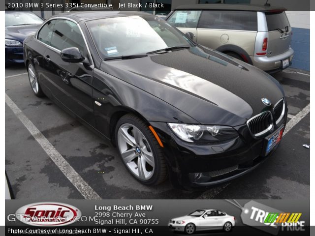 2010 BMW 3 Series 335i Convertible in Jet Black