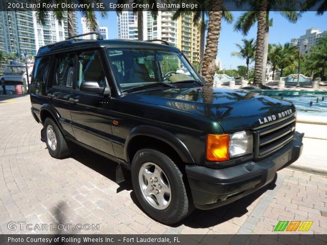 2001 Land Rover Discovery II SE in Epsom Green