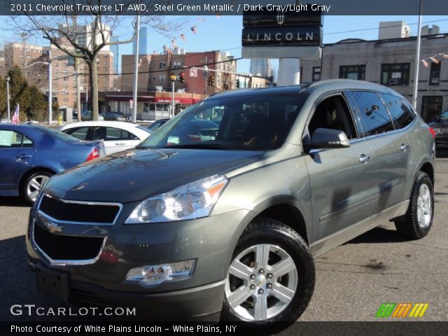 2011 Chevrolet Traverse LT AWD in Steel Green Metallic