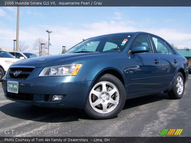 2006 Hyundai Sonata GLS V6 in Aquamarine Pearl