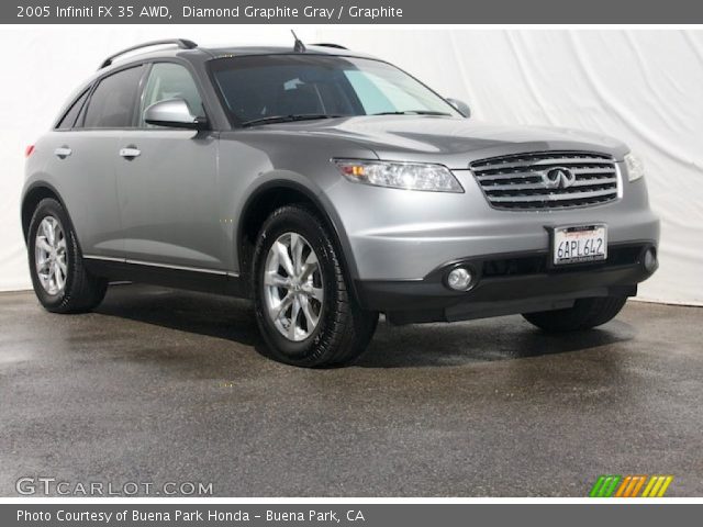 2005 Infiniti FX 35 AWD in Diamond Graphite Gray