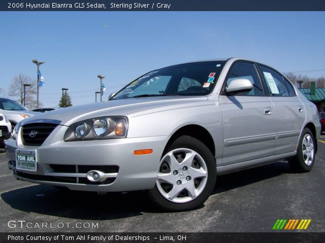 2006 Hyundai Elantra GLS Sedan in Sterling Silver