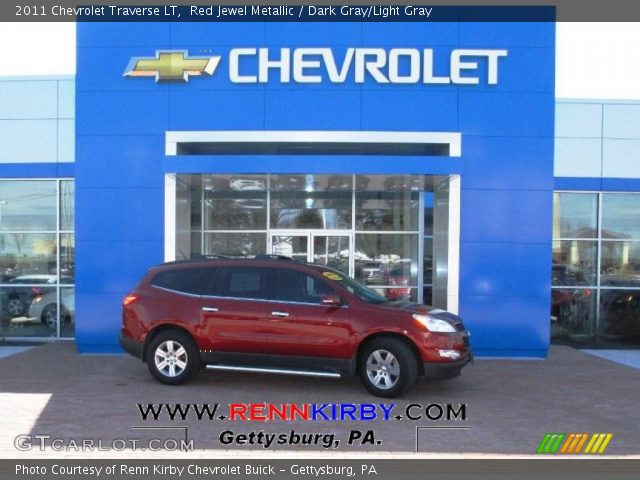 2011 Chevrolet Traverse LT in Red Jewel Metallic