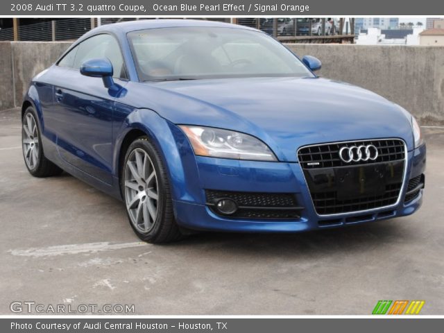 2008 Audi TT 3.2 quattro Coupe in Ocean Blue Pearl Effect