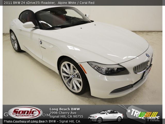 2011 BMW Z4 sDrive35i Roadster in Alpine White