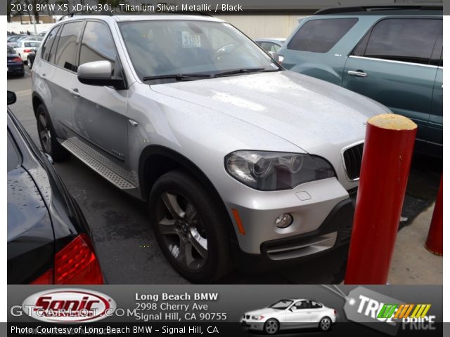 2010 BMW X5 xDrive30i in Titanium Silver Metallic