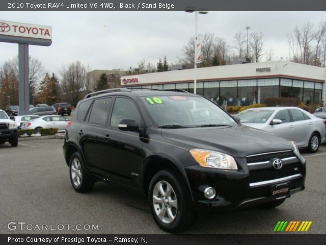 2010 Toyota RAV4 Limited V6 4WD in Black