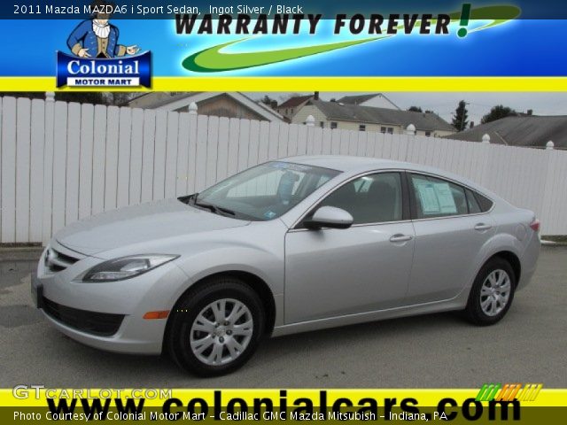 2011 Mazda MAZDA6 i Sport Sedan in Ingot Silver