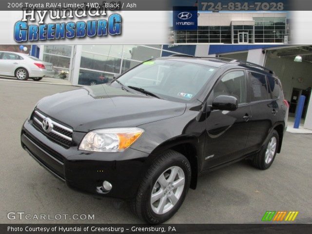 2006 Toyota RAV4 Limited 4WD in Black