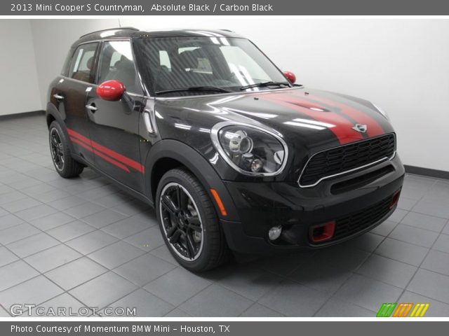 2013 Mini Cooper S Countryman in Absolute Black