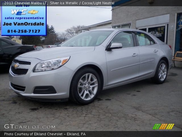 2013 Chevrolet Malibu LT in Silver Ice Metallic