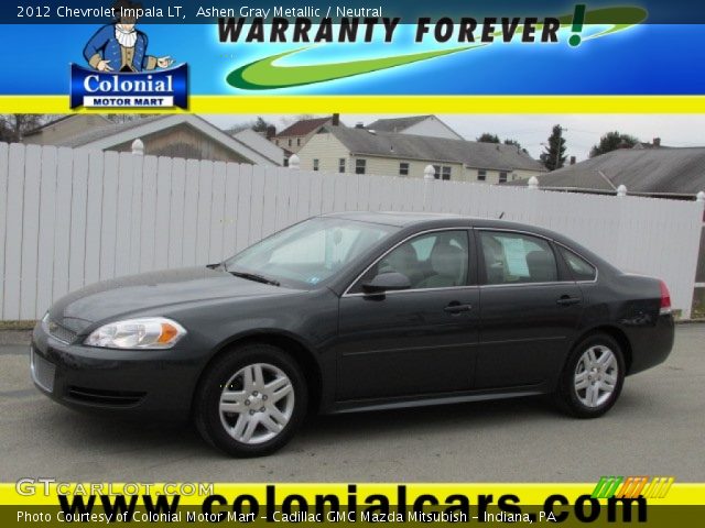 2012 Chevrolet Impala LT in Ashen Gray Metallic