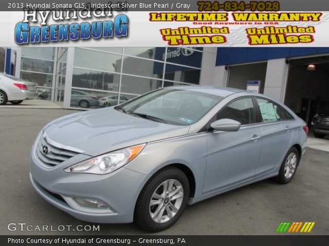 2013 Hyundai Sonata GLS in Iridescent Silver Blue Pearl