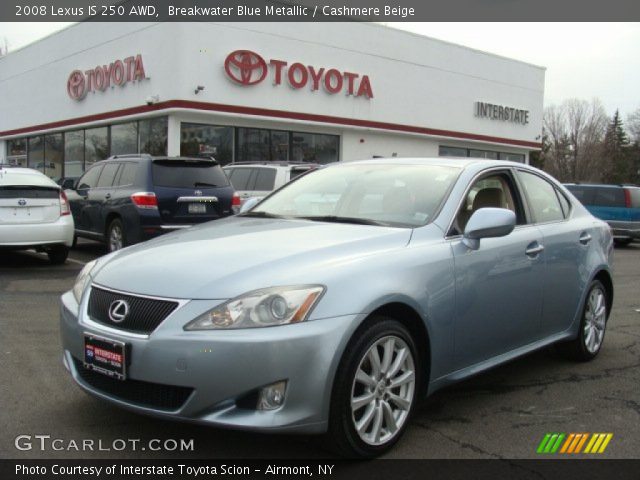 2008 Lexus IS 250 AWD in Breakwater Blue Metallic