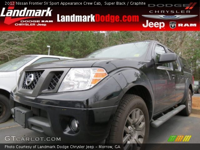 2012 Nissan Frontier SV Sport Appearance Crew Cab in Super Black