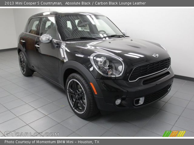 2013 Mini Cooper S Countryman in Absolute Black