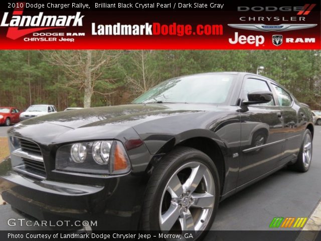 2010 Dodge Charger Rallye in Brilliant Black Crystal Pearl