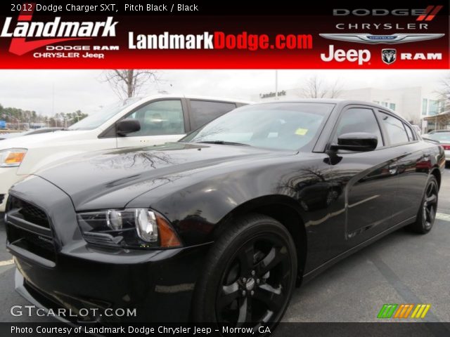 2012 Dodge Charger SXT in Pitch Black