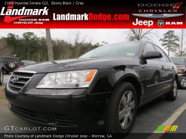2009 Hyundai Sonata GLS in Ebony Black