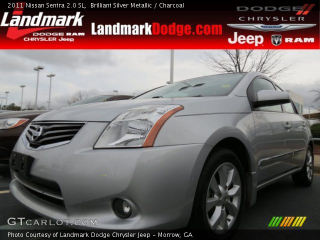 2011 Nissan Sentra 2.0 SL in Brilliant Silver Metallic