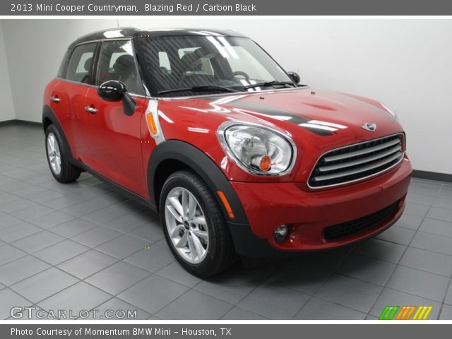 2013 Mini Cooper Countryman in Blazing Red
