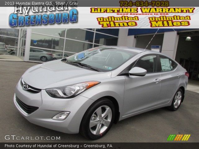 2013 Hyundai Elantra GLS in Silver