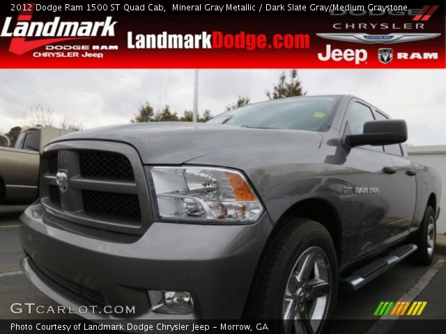 2012 Dodge Ram 1500 ST Quad Cab in Mineral Gray Metallic