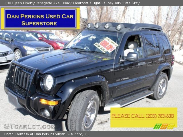 2003 Jeep Liberty Renegade 4x4 in Black Clearcoat