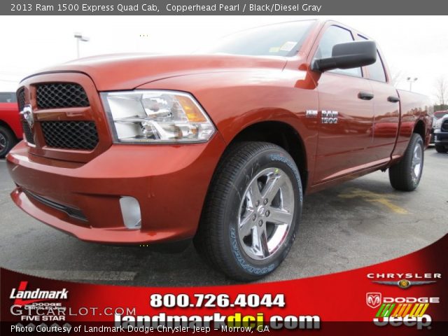 2013 Ram 1500 Express Quad Cab in Copperhead Pearl