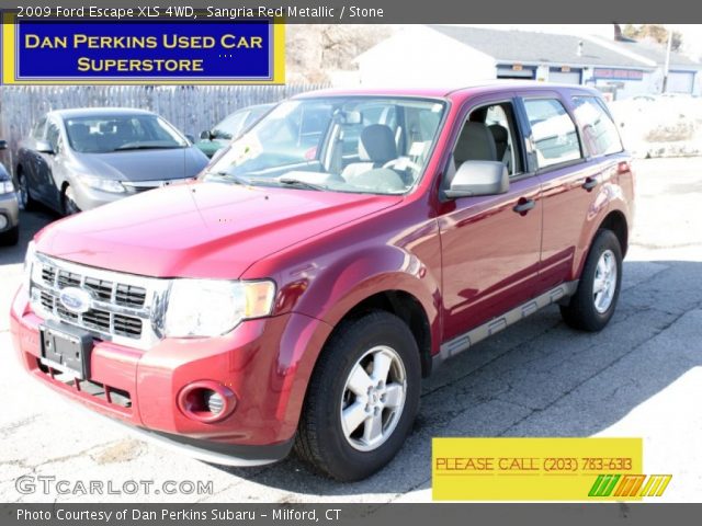 2009 Ford Escape XLS 4WD in Sangria Red Metallic