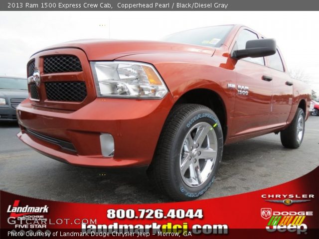 2013 Ram 1500 Express Crew Cab in Copperhead Pearl