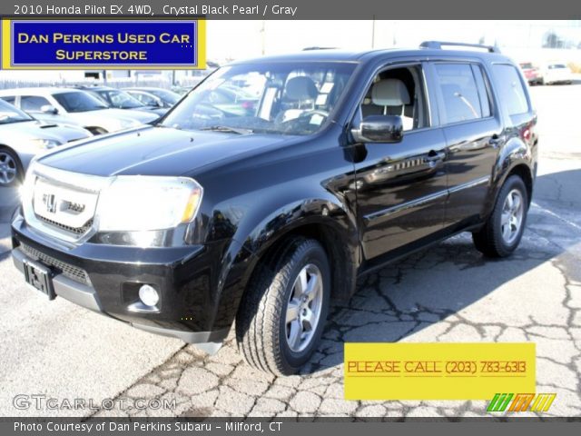 2010 Honda Pilot EX 4WD in Crystal Black Pearl