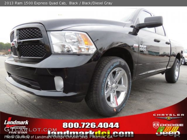 2013 Ram 1500 Express Quad Cab in Black