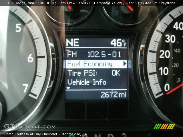 2012 Dodge Ram 2500 HD Big Horn Crew Cab 4x4 in Detonator Yellow