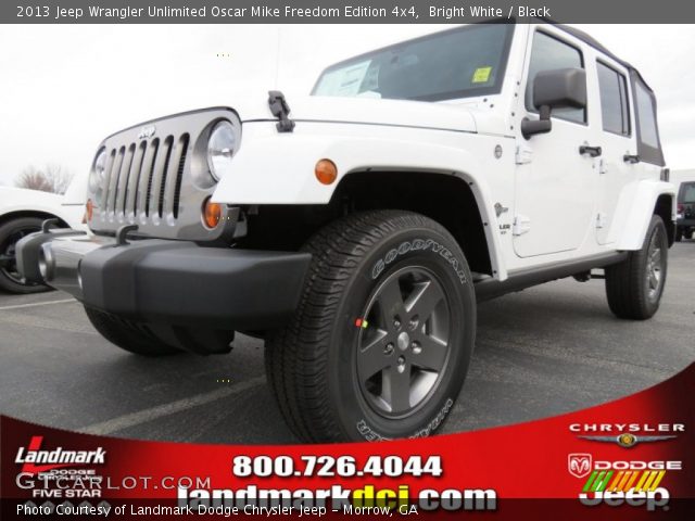 2013 Jeep Wrangler Unlimited Oscar Mike Freedom Edition 4x4 in Bright White