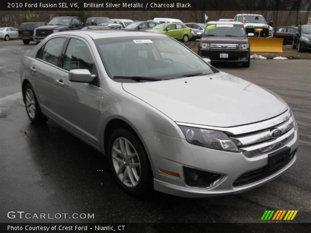 2010 Ford Fusion SEL V6 in Brilliant Silver Metallic