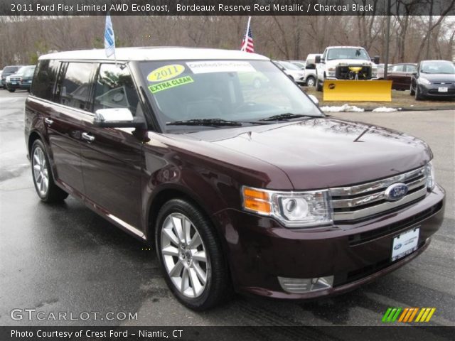 2011 Ford Flex Limited AWD EcoBoost in Bordeaux Reserve Red Metallic