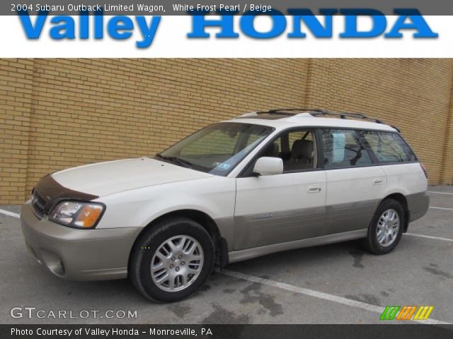 2004 Subaru Outback Limited Wagon in White Frost Pearl