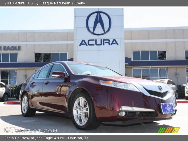 2010 Acura TL 3.5 in Basque Red Pearl