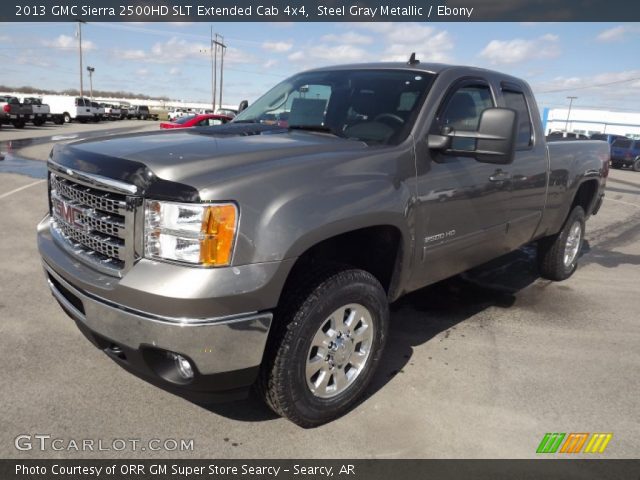 2013 GMC Sierra 2500HD SLT Extended Cab 4x4 in Steel Gray Metallic