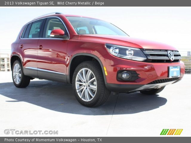 2013 Volkswagen Tiguan SE in Wild Cherry Metallic