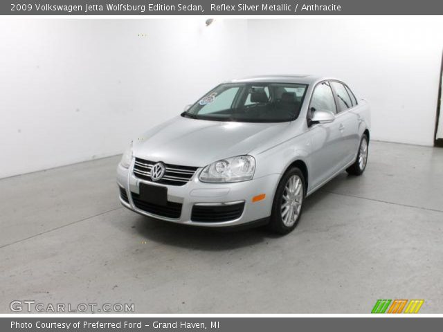 2009 Volkswagen Jetta Wolfsburg Edition Sedan in Reflex Silver Metallic
