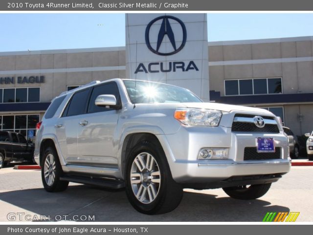 2010 Toyota 4Runner Limited in Classic Silver Metallic