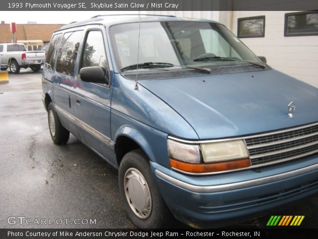 1993 Plymouth Voyager SE in Skyblue Satin Glow