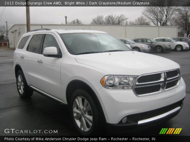 2013 Dodge Durango Crew AWD in Bright White