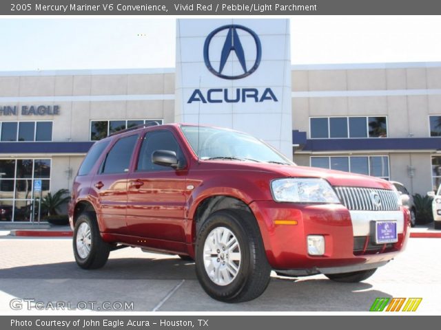 2005 Mercury Mariner V6 Convenience in Vivid Red